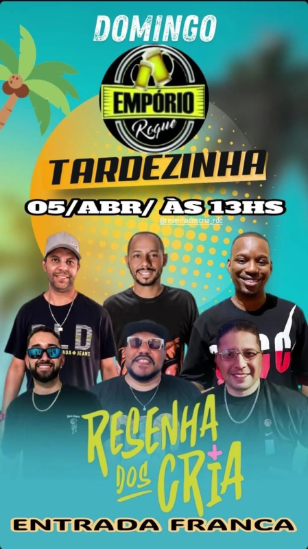 Evento emporio-roque---domingo---0504---13h---tardezinha-com-rezenha-dos-crias
