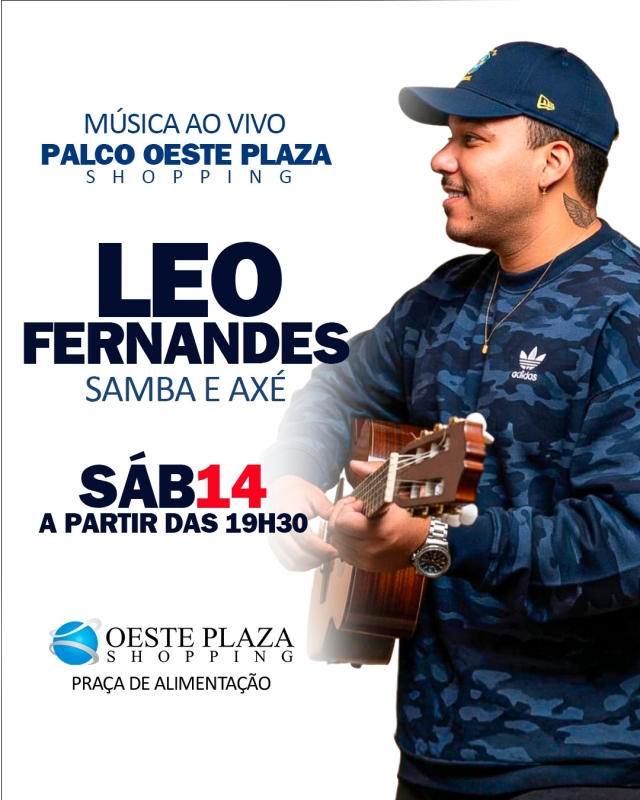 Evento oeste-plaza-shopping---sabado---1402--19h30--leo-fernandes