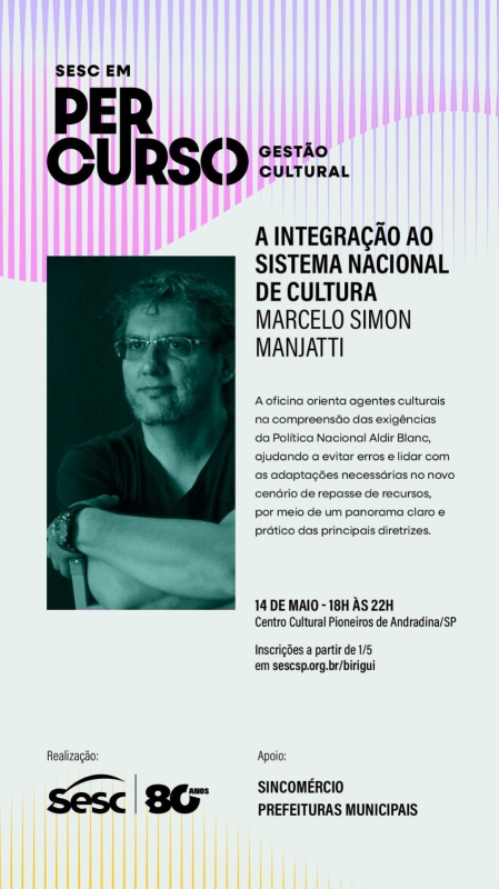 Evento cultura-em-pauta-sesc---1405---18h---centro-cultural-pioneiros-de-andradina