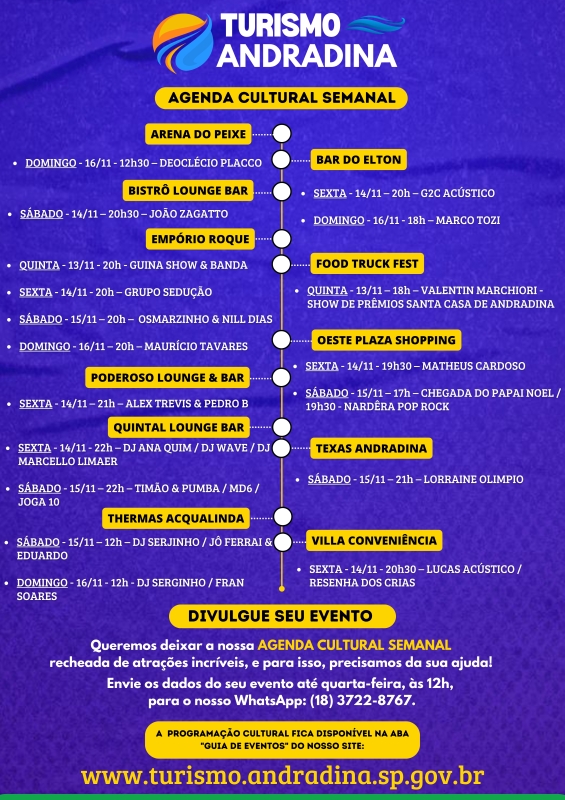 Noticia agenda-cultural-semanal-de-13-a-16-de-novembro