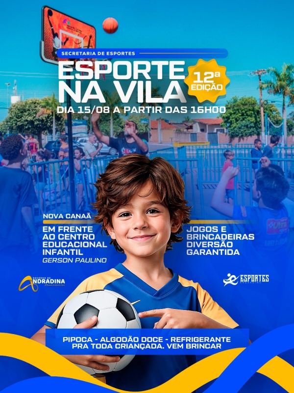 Evento nova-canaa-em-frente-ao-centro-educacional-infantil-gerson-paulino---esporte