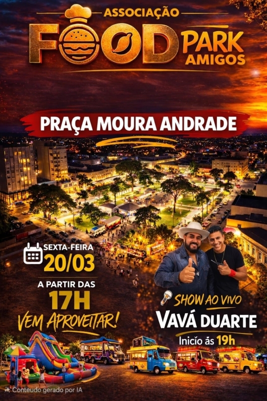 Noticia vava-duarte-e-aracao-de-sexta-no-food-park-amigos